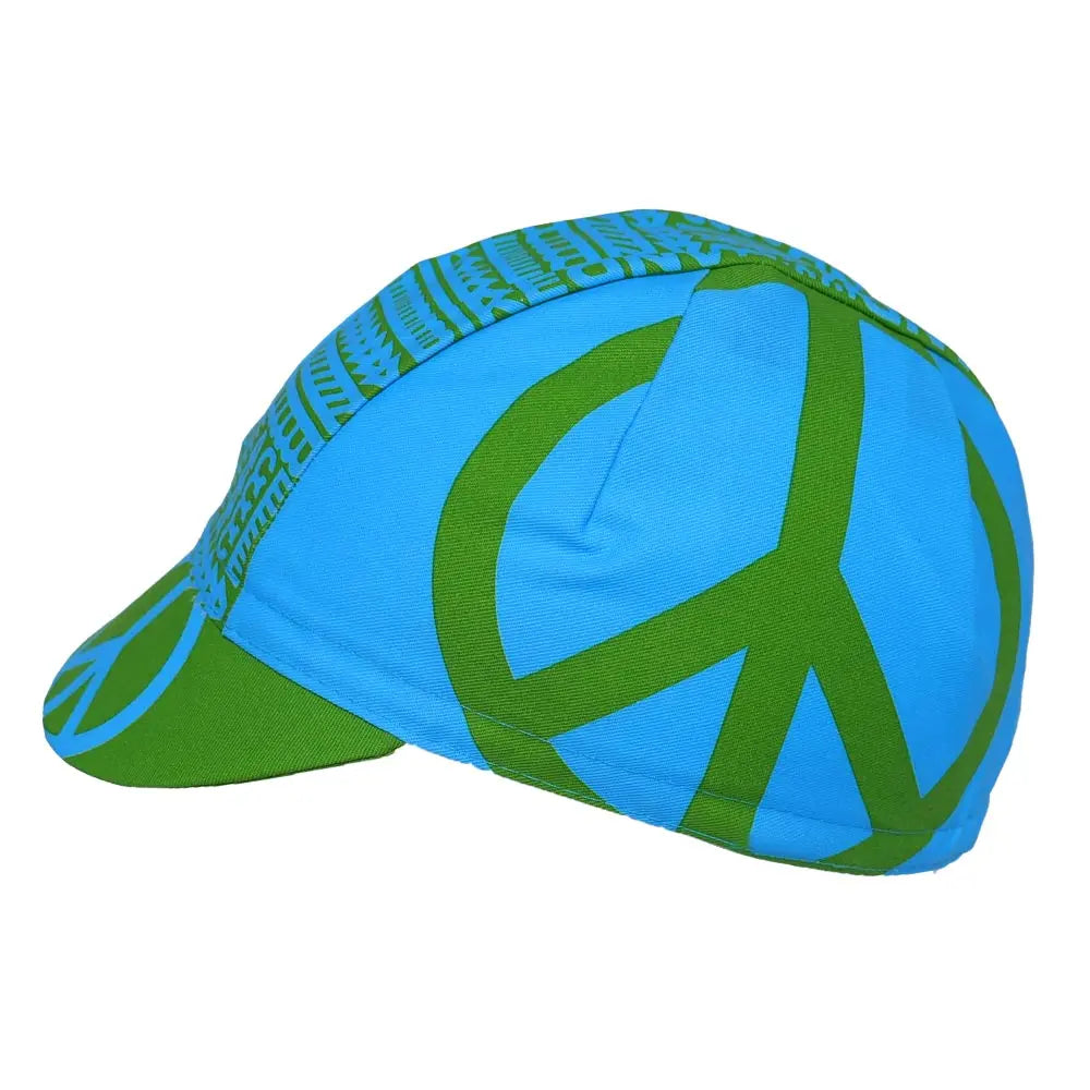 Cinelli Sky Peace Cap Blue - FREE UK Shipping, FREE 365 Day Returns | Moto Central