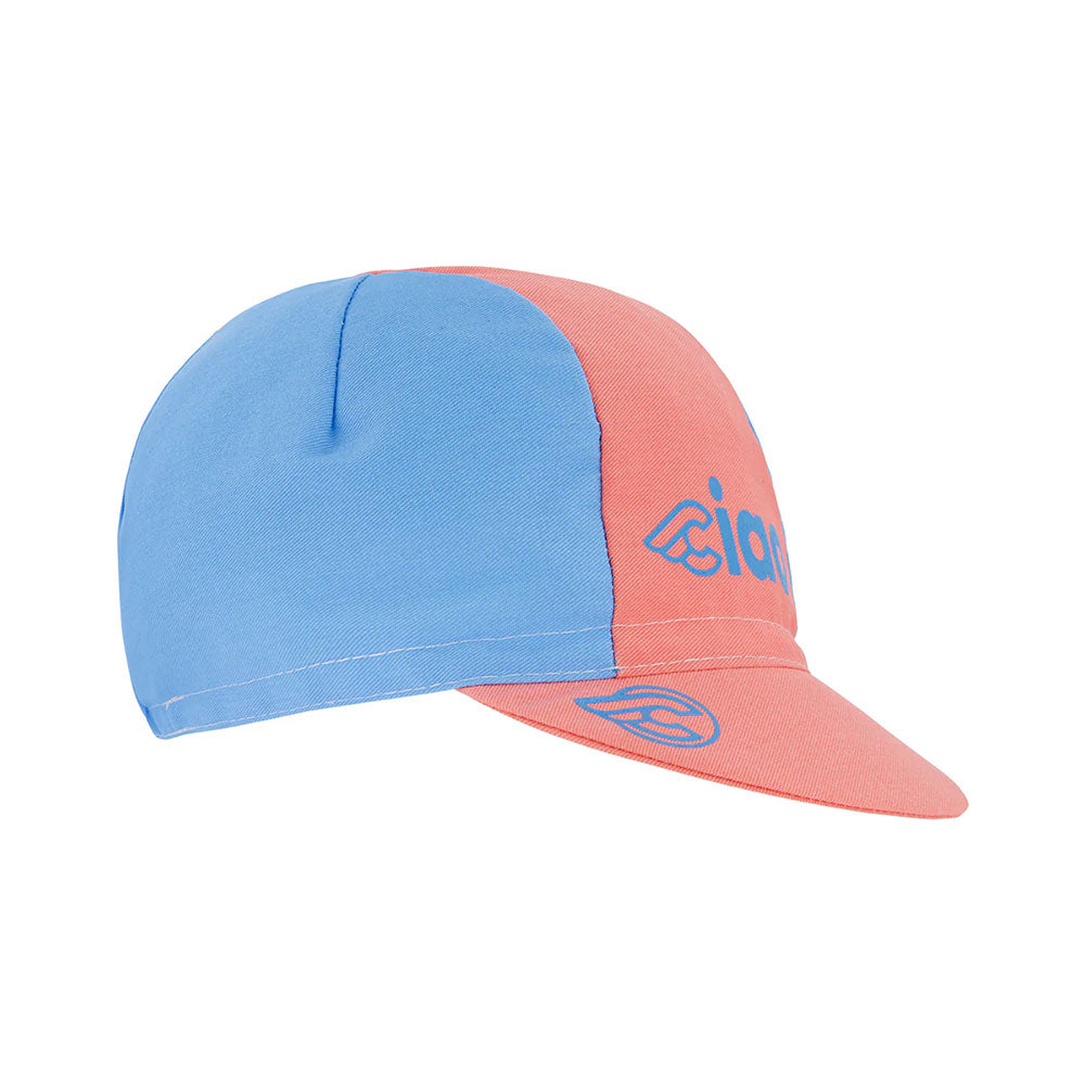 Cinelli Ciao Cap Pink / Light Blue - FREE UK Shipping, FREE 365 Day Returns | Moto Central