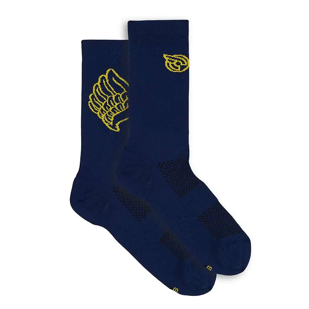 Cinelli Milano Bike Veterans Socks Blue - FREE UK Shipping, FREE 365 Day Returns | Moto Central