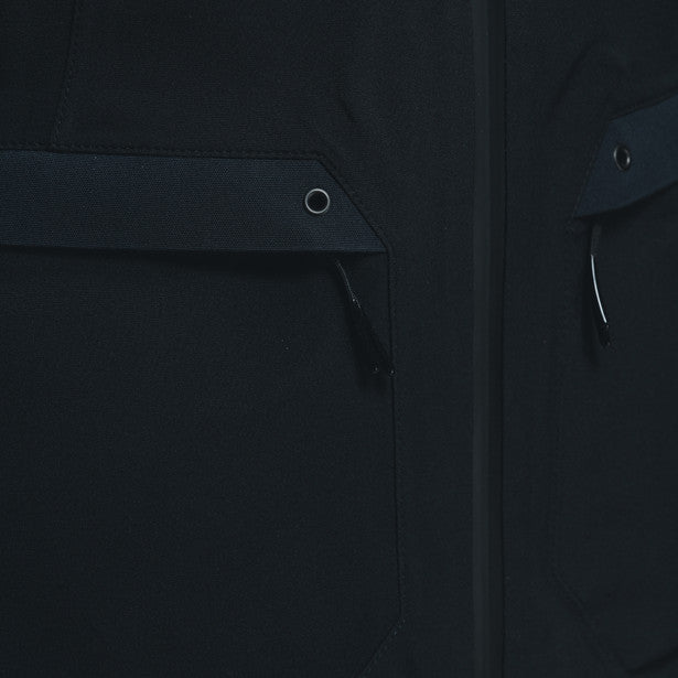 Dainese Centrale Absoluteshell Pro Ladies Hooded Textile Jacket Black