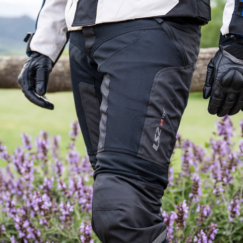 LS2 Como Air Textile Trouser Black / Dark Grey