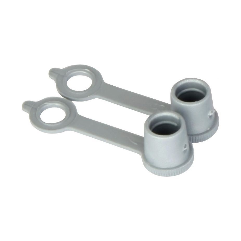 Bike It Cappa Valve Caps Silver