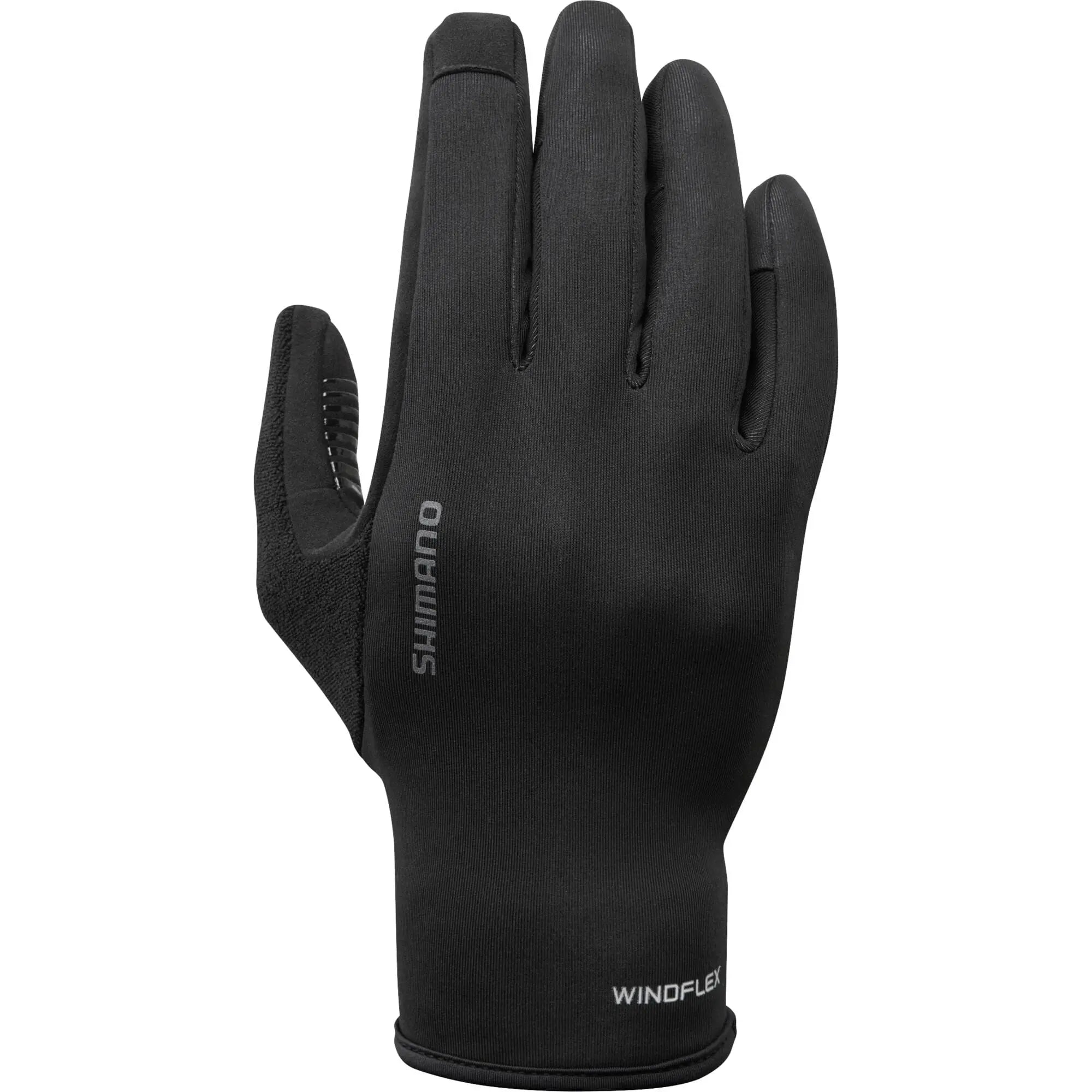 Shimano Windflex Gloves Black - FREE UK Shipping, FREE 365 Day Returns | Moto Central