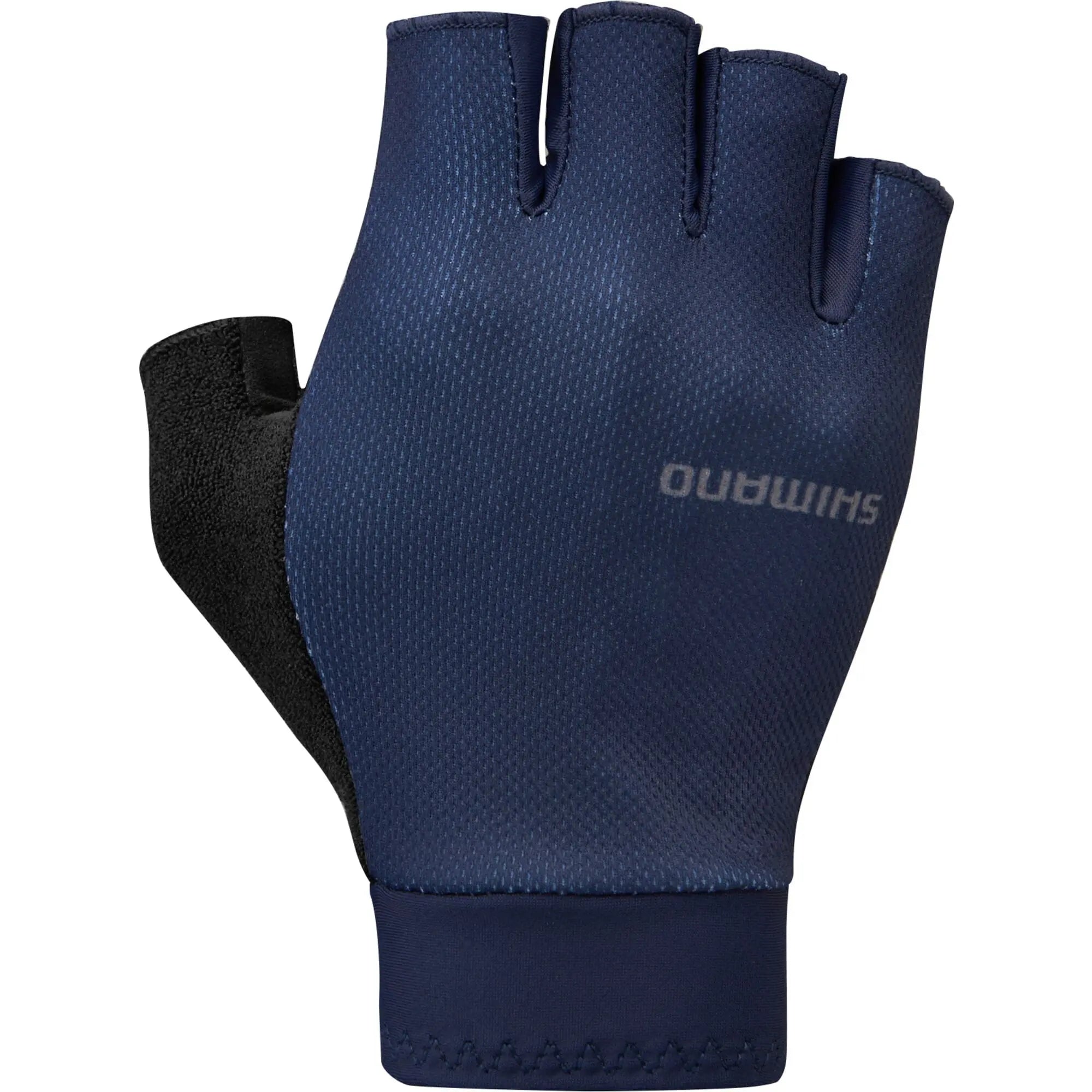 Shimano Explorer Gel Gloves Navy - FREE UK Shipping, FREE 365 Day Returns | Moto Central