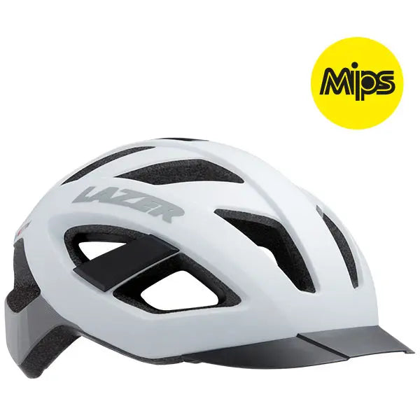 Lazer Cameleon MIPS Cycle Helmet Matt White - FREE UK Shipping, FREE 365 Day Returns | Moto Central