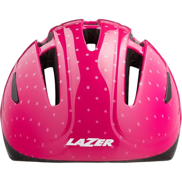 Lazer Bob+ Kids Cycle Helmet Pink Dots - FREE UK Shipping, FREE 365 Day Returns | Moto Central
