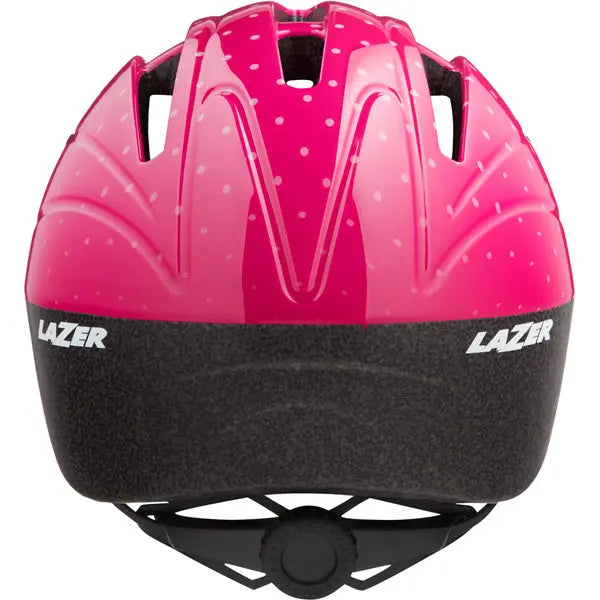 Lazer Bob+ Kids Cycle Helmet Pink Dots - FREE UK Shipping, FREE 365 Day Returns | Moto Central