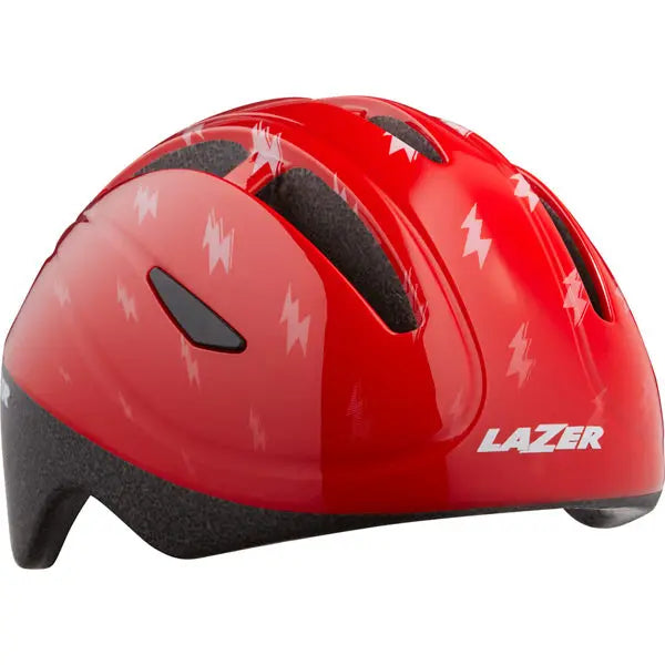 Lazer Bob+ Kids Cycle Helmet Red Flash - FREE UK Shipping, FREE 365 Day Returns | Moto Central