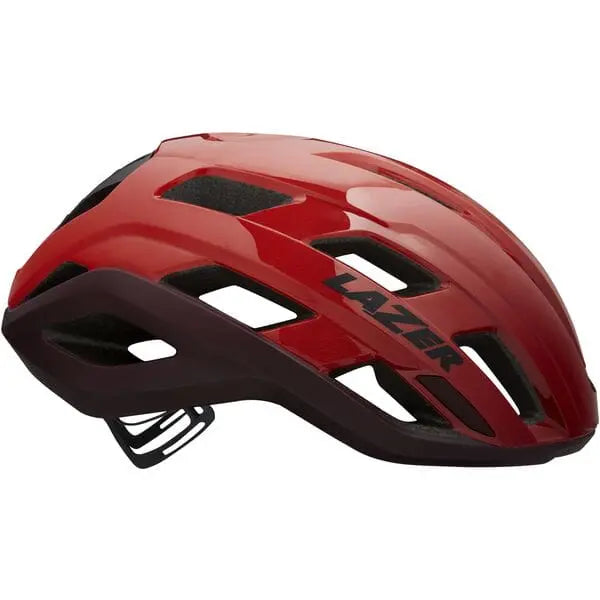 Lazer Strada KinetiCore Cycle Helmet Red - FREE UK Shipping, FREE 365 Day Returns | Moto Central