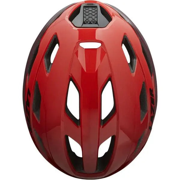 Lazer Strada KinetiCore Cycle Helmet Red - FREE UK Shipping, FREE 365 Day Returns | Moto Central