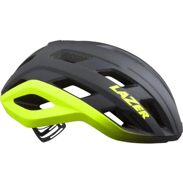 Lazer Strada KinetiCore Cycle Helmet Flash Yellow - FREE UK Shipping, FREE 365 Day Returns | Moto Central
