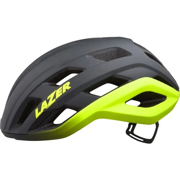 Lazer Strada KinetiCore Cycle Helmet Flash Yellow - FREE UK Shipping, FREE 365 Day Returns | Moto Central