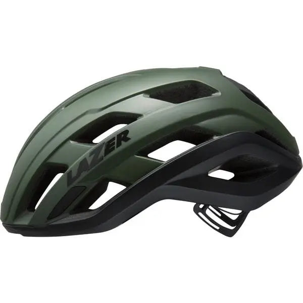 Lazer Strada KinetiCore Cycle Helmet Matt Green - FREE UK Shipping, FREE 365 Day Returns | Moto Central