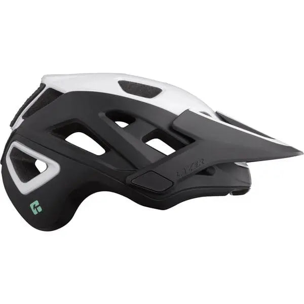 Lazer Jackal KinetiCore Cycle Helmet Matt White / Black - FREE UK Shipping, FREE 365 Day Returns | Moto Central