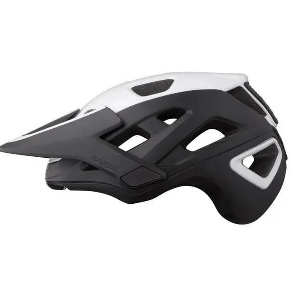 Lazer Jackal KinetiCore Cycle Helmet Matt White / Black - FREE UK Shipping, FREE 365 Day Returns | Moto Central