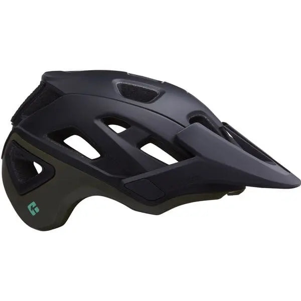 Lazer Jackal KinetiCore Cycle Helmet Matt Blue / Green - FREE UK Shipping, FREE 365 Day Returns | Moto Central