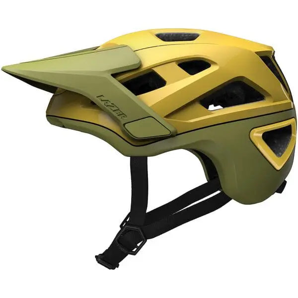 Lazer Jackal KinetiCore Cycle Helmet Gold / Green - FREE UK Shipping, FREE 365 Day Returns | Moto Central