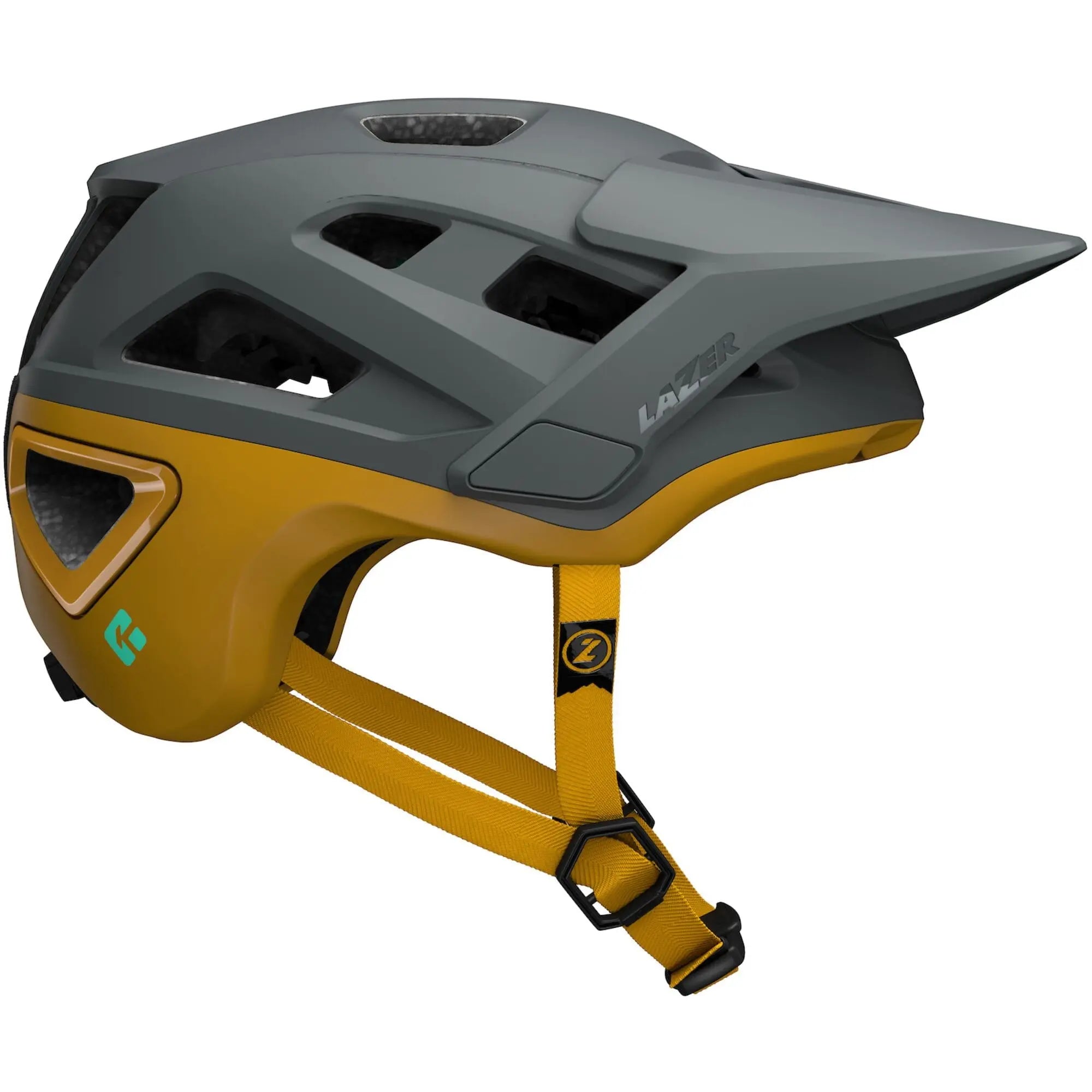 Lazer Jackal KinetiCore Cycle Helmet Matt Grey Autumn - FREE UK Shipping, FREE 365 Day Returns | Moto Central