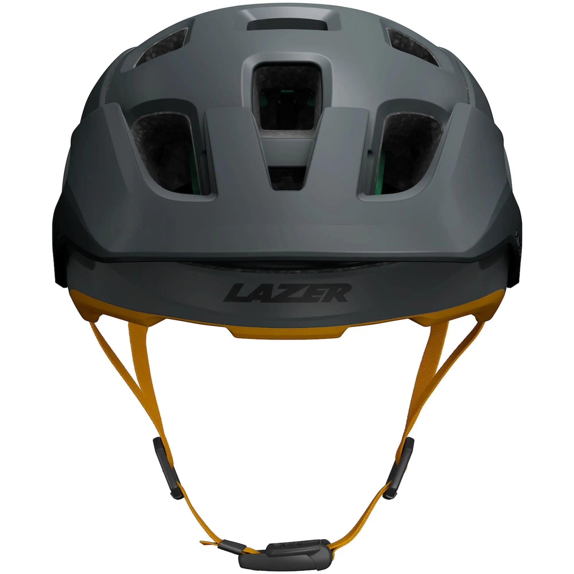 Lazer Jackal KinetiCore Cycle Helmet Matt Grey Autumn - FREE UK Shipping, FREE 365 Day Returns | Moto Central