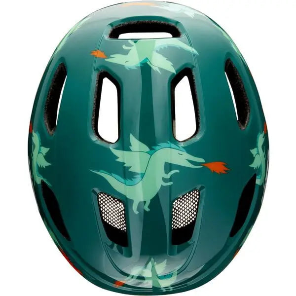 Lazer NutZ 2.0 KinetiCore Youth Cycle Helmet Dragons - FREE UK Shipping, FREE 365 Day Returns | Moto Central