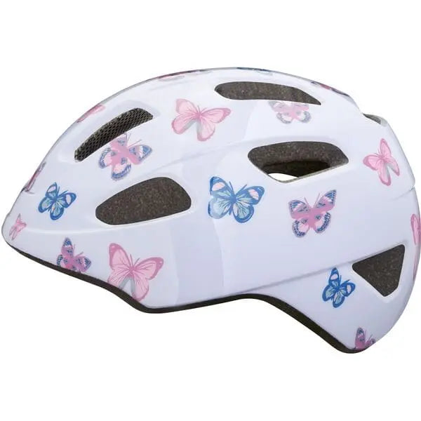 Lazer NutZ 2.0 KinetiCore Youth Cycle Helmet Butterfly - FREE UK Shipping, FREE 365 Day Returns | Moto Central