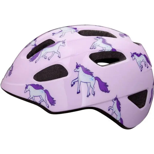 Lazer NutZ 2.0 KinetiCore Youth Cycle Helmet Unicorn - FREE UK Shipping, FREE 365 Day Returns | Moto Central