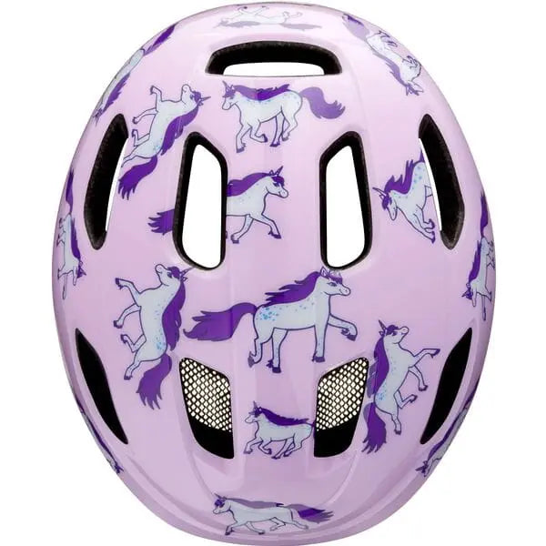 Lazer NutZ 2.0 KinetiCore Youth Cycle Helmet Unicorn - FREE UK Shipping, FREE 365 Day Returns | Moto Central