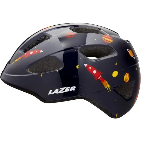 Lazer NutZ 2.0 KinetiCore Youth Cycle Helmet Space - FREE UK Shipping, FREE 365 Day Returns | Moto Central