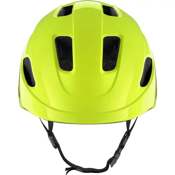 Lazer NutZ 2.0 KinetiCore Youth Cycle Helmet Flash Yellow - FREE UK Shipping, FREE 365 Day Returns | Moto Central