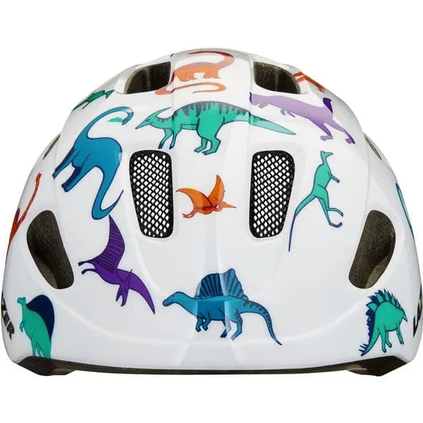 Lazer PNut 2.0 KinetiCore Kids Cycle Helmet Dinosaurs - FREE UK Shipping, FREE 365 Day Returns | Moto Central