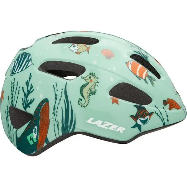 Lazer PNut 2.0 KinetiCore Kids Cycle Helmet Sealife - FREE UK Shipping, FREE 365 Day Returns | Moto Central