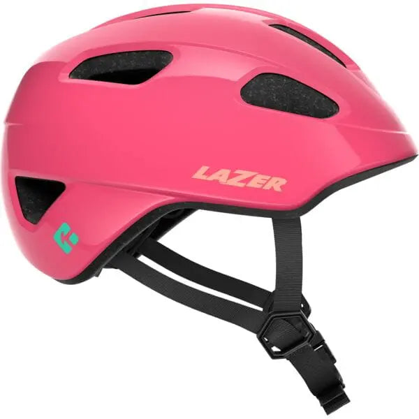 Lazer PNut 2.0 KinetiCore Kids Cycle Helmet Fuscia - FREE UK Shipping, FREE 365 Day Returns | Moto Central
