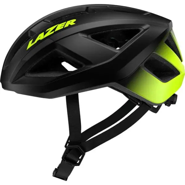 Lazer Tonic Kineticore Cycle Helmet Flash Yellow / Matt Black - FREE UK Shipping, FREE 365 Day Returns | Moto Central