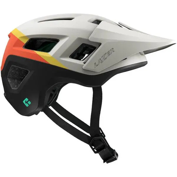 Lazer Coyote Kineticore Cycle Helmet Matt Cali Orange / White - FREE UK Shipping, FREE 365 Day Returns | Moto Central