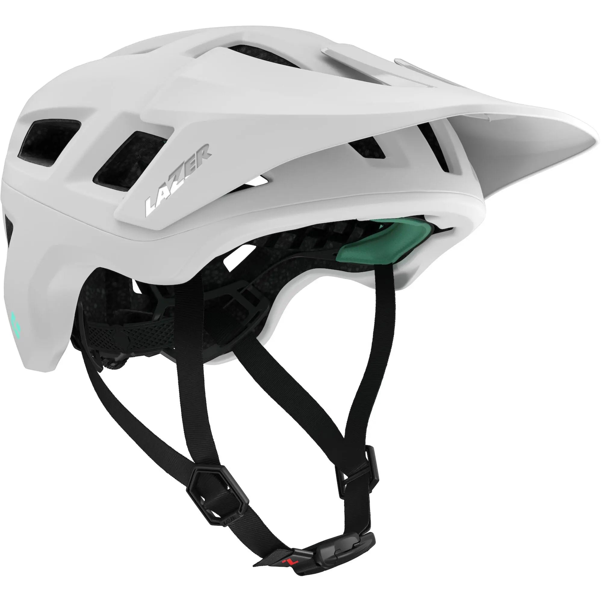 Lazer Coyote KinetiCore Cycle Helmet Matt Full White - FREE UK Shipping, FREE 365 Day Returns | Moto Central