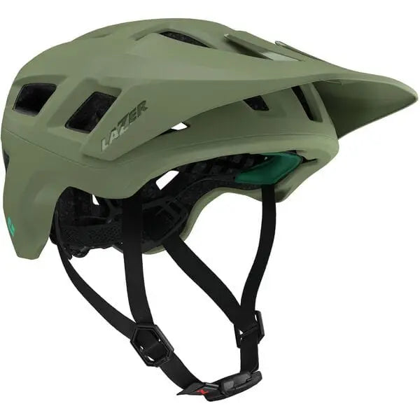 Lazer Coyote KinetiCore Cycle Helmet Matt Fern - FREE UK Shipping, FREE 365 Day Returns | Moto Central