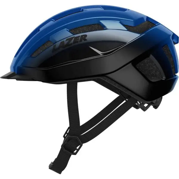 Lazer Codax KinetiCore Cycle Helmet Blue / Black - FREE UK Shipping, FREE 365 Day Returns | Moto Central