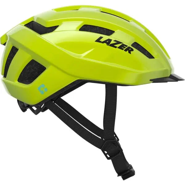 Lazer Codax KinetiCore Cycle Helmet Flash Yellow - FREE UK Shipping, FREE 365 Day Returns | Moto Central