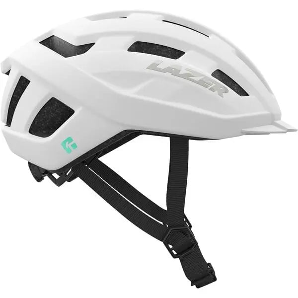 Lazer Codax KinetiCore Cycle Helmet Matt Full White - FREE UK Shipping, FREE 365 Day Returns | Moto Central