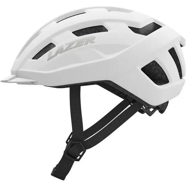 Lazer Codax KinetiCore Cycle Helmet Matt Full White - FREE UK Shipping, FREE 365 Day Returns | Moto Central