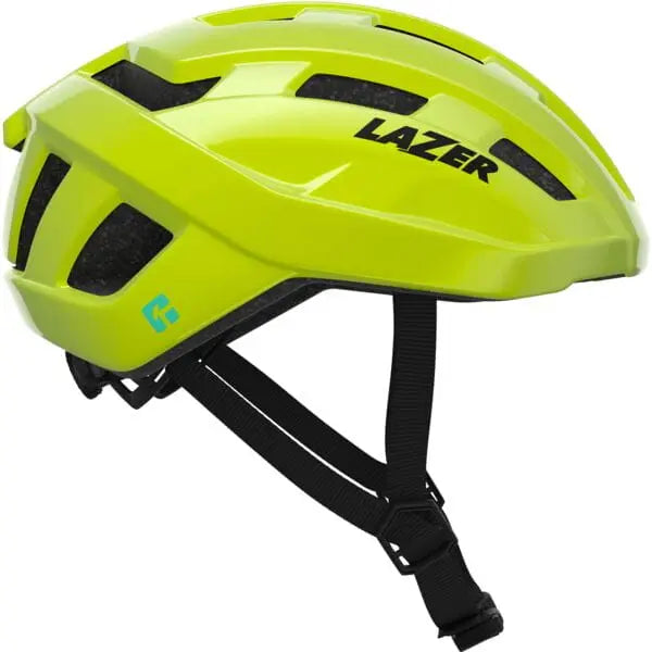 Lazer Tempo Kineticore Cycle Helmet Flash Yellow - FREE UK Shipping, FREE 365 Day Returns | Moto Central