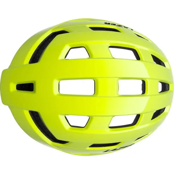 Lazer Tempo Kineticore Cycle Helmet Flash Yellow - FREE UK Shipping, FREE 365 Day Returns | Moto Central