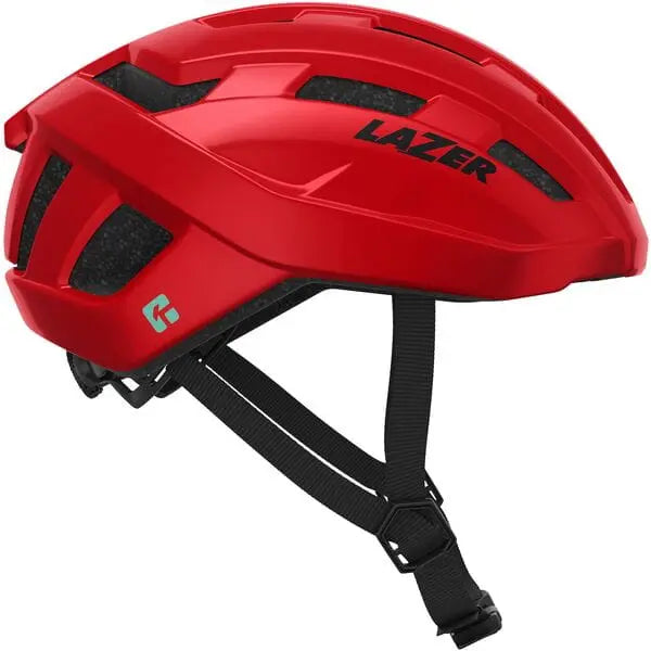 Lazer Tempo Kineticore Cycle Helmet Red - FREE UK Shipping, FREE 365 Day Returns | Moto Central