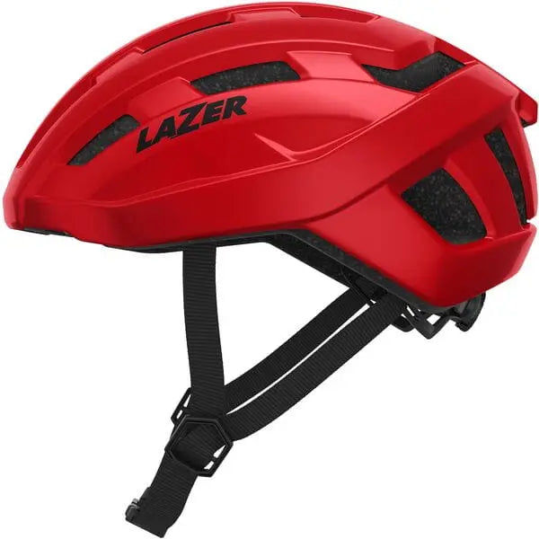 Lazer Tempo Kineticore Cycle Helmet Red - FREE UK Shipping, FREE 365 Day Returns | Moto Central