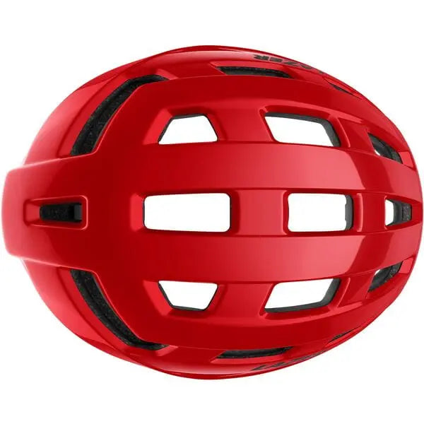 Lazer Tempo Kineticore Cycle Helmet Red - FREE UK Shipping, FREE 365 Day Returns | Moto Central