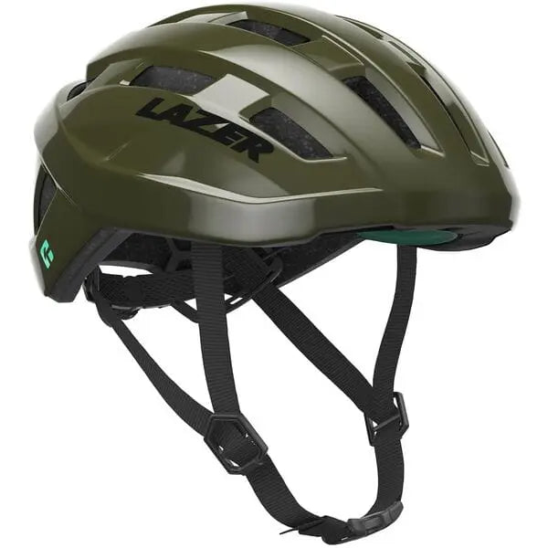 Lazer Tempo Kineticore Cycle Helmet Pine Green - FREE UK Shipping, FREE 365 Day Returns | Moto Central