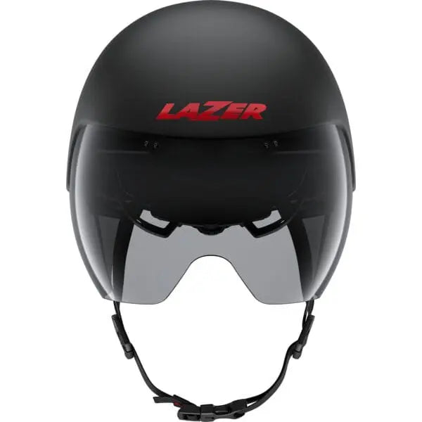 Lazer Volante KinetiCore Cycle Helmet Matt Black / Red - FREE UK Shipping, FREE 365 Day Returns | Moto Central