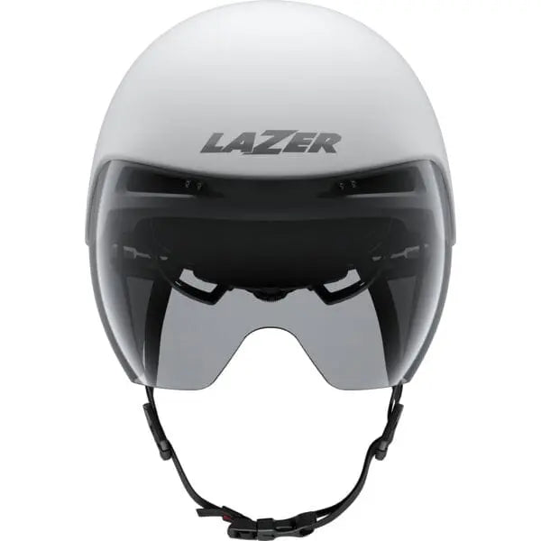 Lazer Volante KinetiCore Cycle Helmet Matt White / Silver - FREE UK Shipping, FREE 365 Day Returns | Moto Central