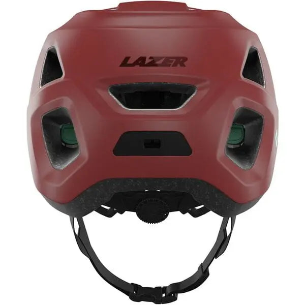 Lazer Lupo KinetiCore Cycle Helmet Matt Maroon - FREE UK Shipping, FREE 365 Day Returns | Moto Central