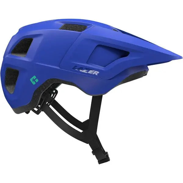 Lazer Lupo KinetiCore Cycle Helmet Matt Dusk Blue - FREE UK Shipping, FREE 365 Day Returns | Moto Central